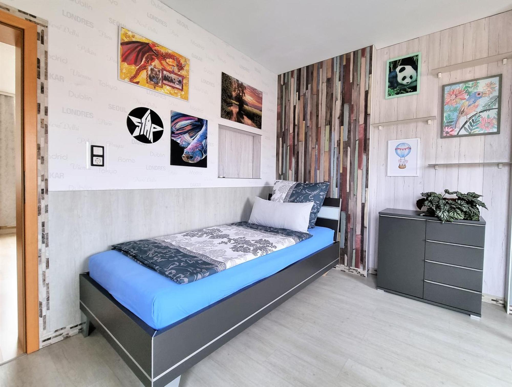 Apartment Bayreuth, Grosse Ferienwohnung Im Haus Mit Kunst, 3 Schlafzimmer, Kueche, Parkplatz エクステリア 写真